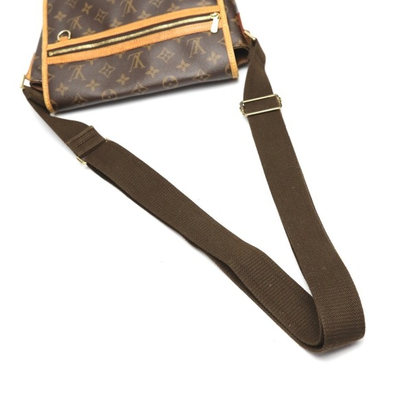 LOUIS VUITTON Brown Monogram Canvas Shoulder Bag - Picture 12 of 16